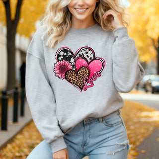 Hearts Love Sweatshirt