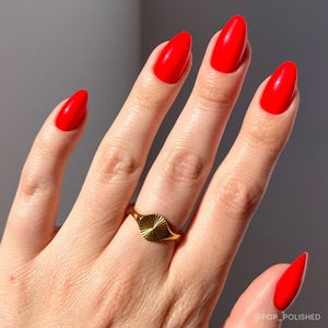 Glamnetic Press On Nails - Fiery Red
