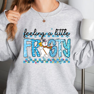 Feeling a Little Frosty Crew Sweatshirt