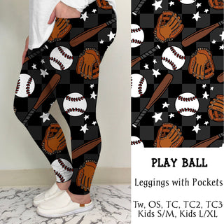 Play Ball Leggings/Joggers | Run ends 3/8| ETA 42 Days