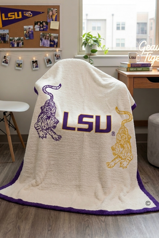LSU Tiger Prowl Blanket©