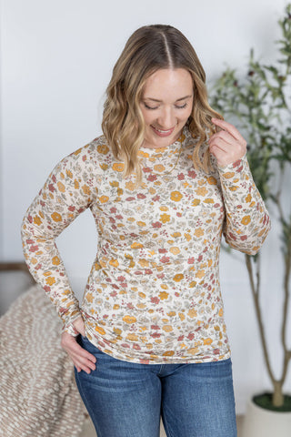 IN STOCK Blair Long Sleeve Top - Fall Vintage Floral