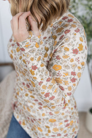 IN STOCK Blair Long Sleeve Top - Fall Vintage Floral