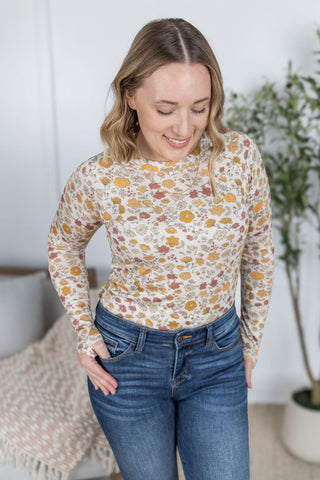 IN STOCK Blair Long Sleeve Top - Fall Vintage Floral