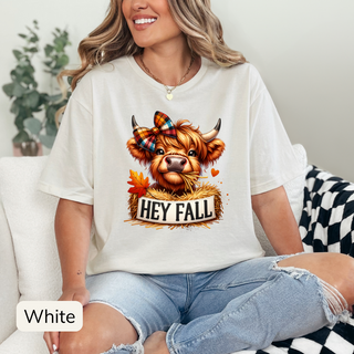 Hey Fall Cow T-Shirt