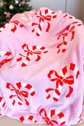 ETA 9/30-10/14 The Candy Cane Country Club Blanket