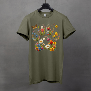 Floral Paw T-Shirt