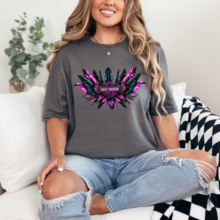 Pink Motorcycle T-Shirt