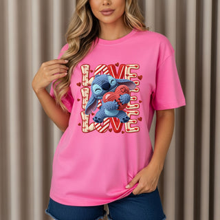 Blue Monster Love Tshirt