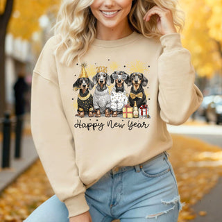 Dog New Year Crewneck