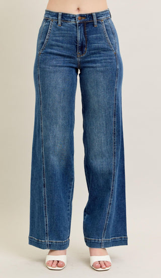 Judy Blue Downtown Wide Leg Denim