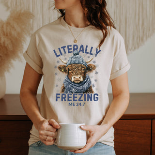 Literally Freezing Tshirt
