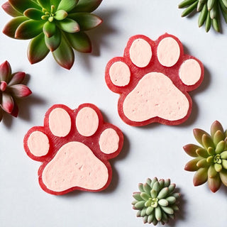 Pink Paw Vent Clip Set