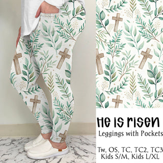He Is Risen Leggings/Joggers | Run ends 12/28 | ETA 42 Days
