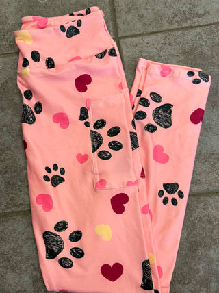 Heart Paw Leggings