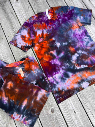 Ice Dye Custom Tees - Halloween Town