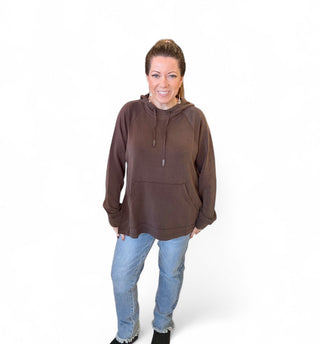 Laguna Dune Hoodie in Espresso