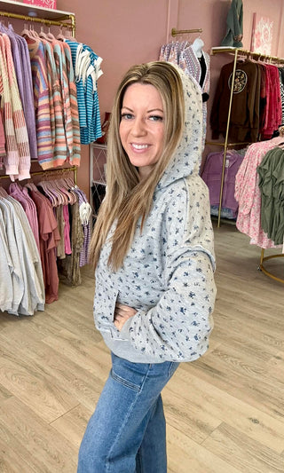 Floral Crush Oversized Hoodie