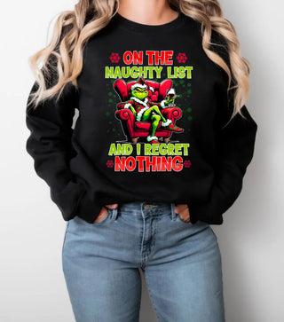 I Regret Nothing Crew Sweatshirt