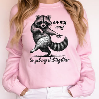 On My Way Crew Sweatshirt