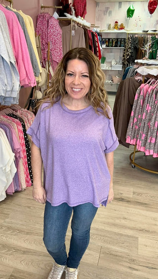Oversized Drop Shoulder Top