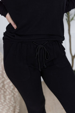 IN STOCK Corrine Joggers - Black