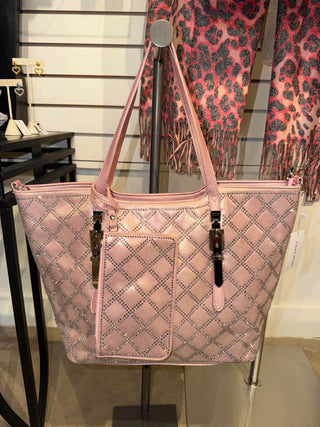 Diamond Crossed Sparkle Bag