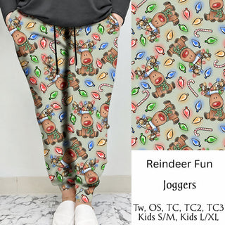 Reindeer Fun Leggings/Joggers | Run Ends 10/9 | ETA 42 days