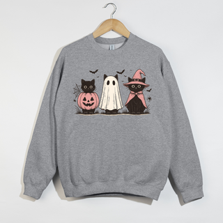 Black Kitties Crewneck