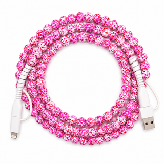 4 in 1 - 6 Foot Beaded Chargers
