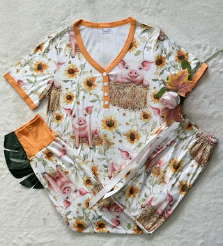 Shirley & Stone Short Sleeve Jogger Set Preorder