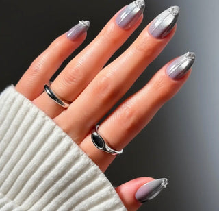 Crystal Cantation Press-On Nails