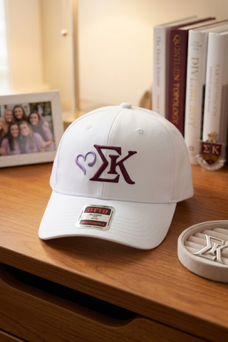 Sigma Kappa Embroidered Hat