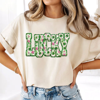 Lucky Painted Tshirt