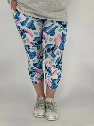 Bluest Monster Capri w/ Pockets