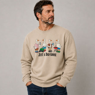 Just A Dad Goose Sweatshirt