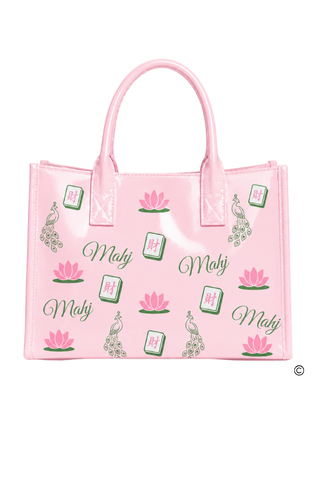 ETA 9/30-10/14 Southern Shuffle Pink Vinyl Tote©