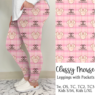 Classy Mouse Leggings/Joggers | Run ends 12/9 | ETA 42 Days