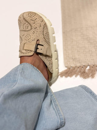 Desert Bloom Slip Ons