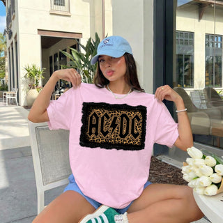 Leopard AC/DC Tshirt