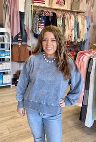 Acid Wash Oversized Fleece