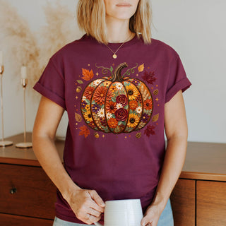 Fall Color Pumpkin Tshirt