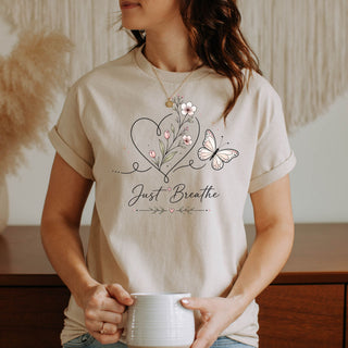 Just Breathe Tshirt