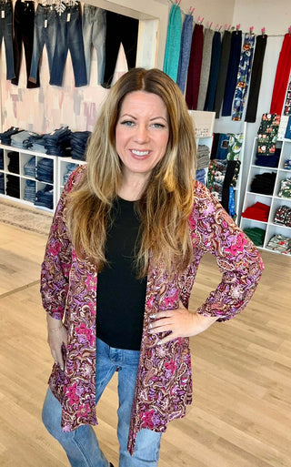 Lizzy Cardigans In Fun Prints