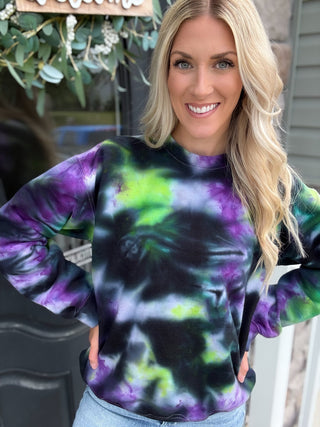 Witches Brew Ice-Dye Pullover