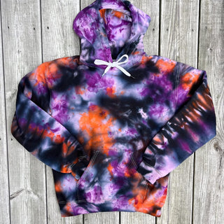 Custom Ice Dye Hoodie - Halloween Town