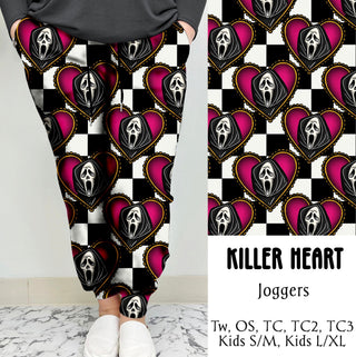 Killer Heart Leggings/Joggers | Run Ends 7/28| ETA 42 days