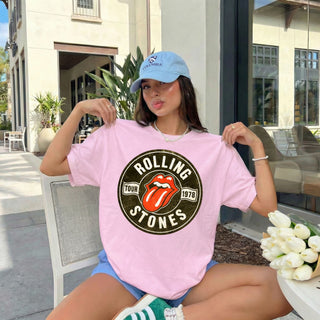 Rolling Stones Circle Tshirt