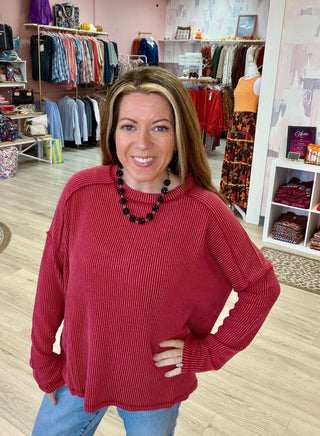 The Meadow Soft Long Sleeve Top
