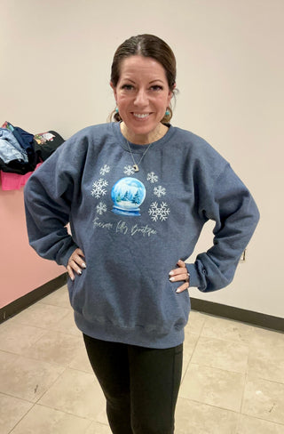 Snow Globe Treasure Lilly Sweatshirt